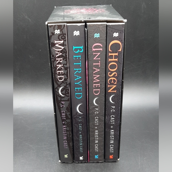 A House of Night Novel Book Lot by PC Cast 1-4 YA Fantasy Magic Vampires - Picture 2 of 8